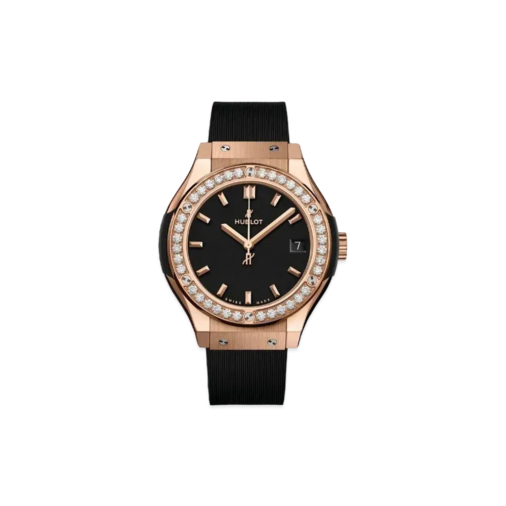 HUBLOT Classic Fusion King Gold Diamonds 38mm
