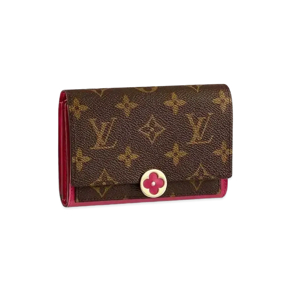 Louis Vuitton Flore Compact Wallet Monogram "Fuchsia"