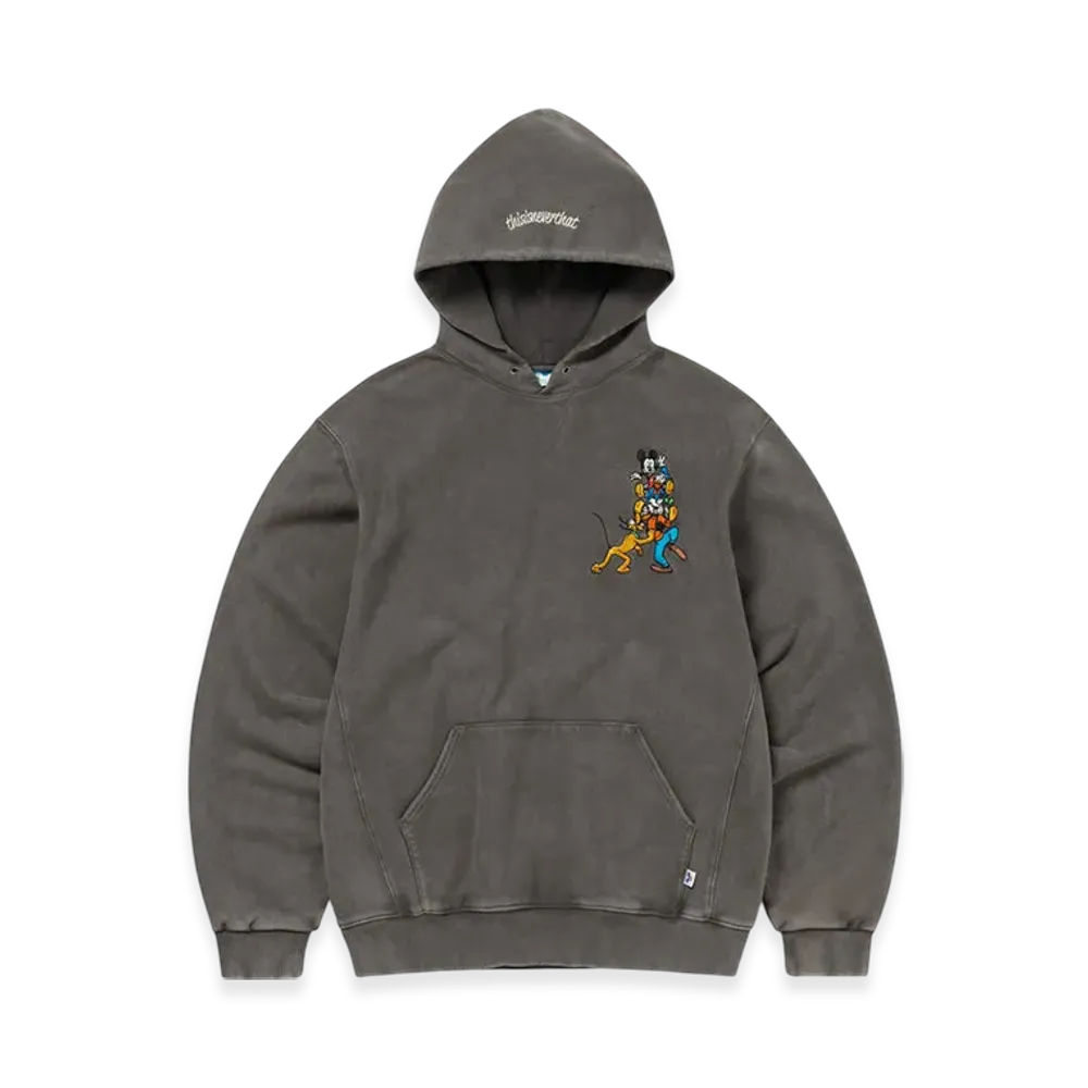 thisisneverthat x Disney Mickey Friends Hoodie "Charcoal"