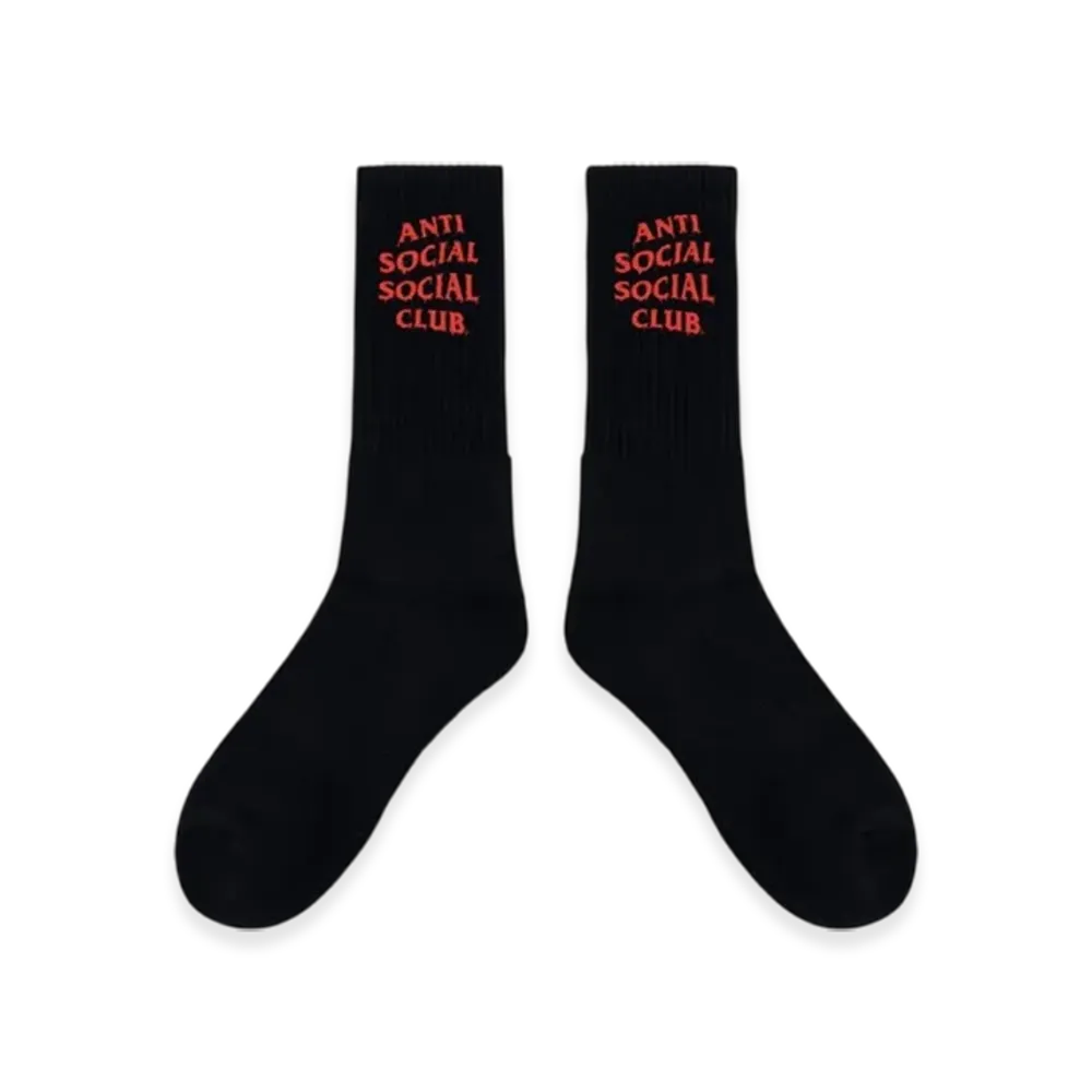 ANTI SOCIAL SOCIAL CLUB Game Killer Socks "Black"