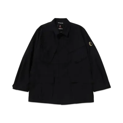 A BATHING APE Mr. BATHING APE 24FW Jungle Fatigue Jacket "Black"