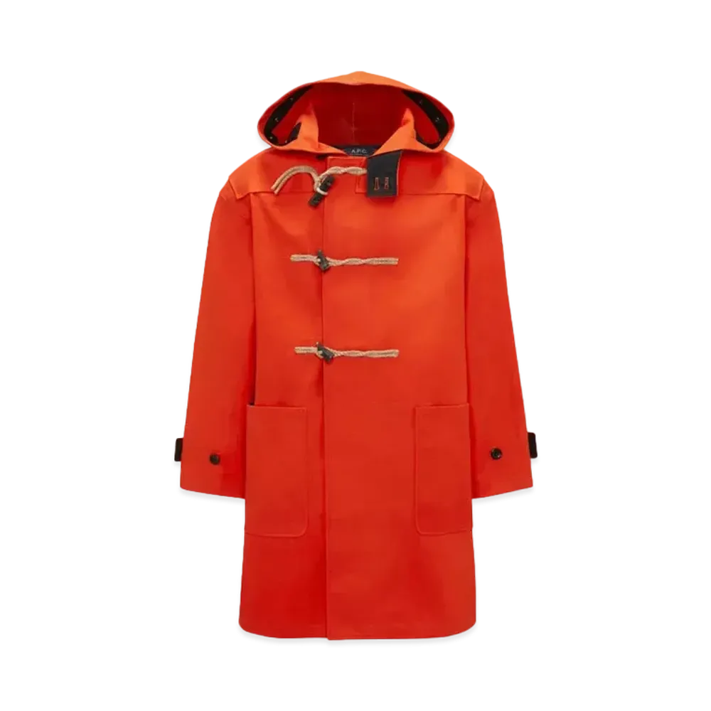 JW ANDERSON x A.P.C. - Manteau Colin - Duffle Coat "Orange"