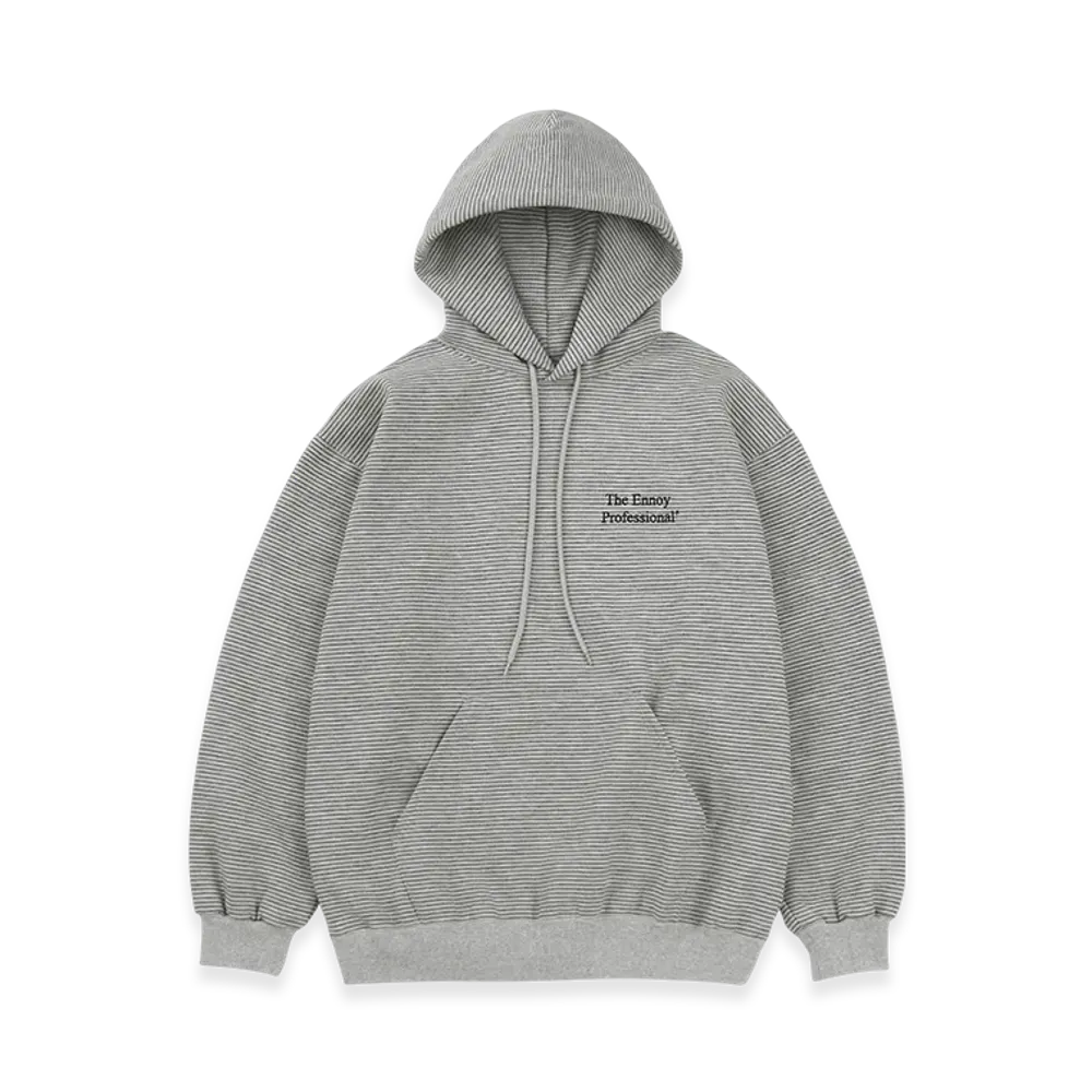 ENNOY Border Hoodie Sweat "Gray"
