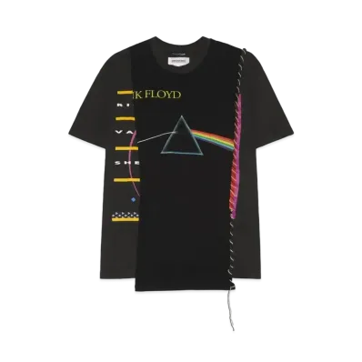 DISCOVERED I Black & WhiteStitch Band Tee HYPE DROP Exclusive "BLACK"