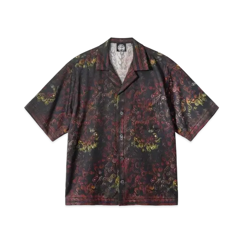 Stussy x Dries Van Noten Foulard Shirt "Red"