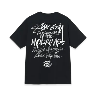 Stussy Modern Age Tee "Black"