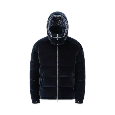 MONCLER Armorique Short Down Jacket "Navy Blue"