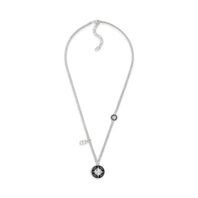 Dior x Stone Island Necklace Brass and Resin "Black"