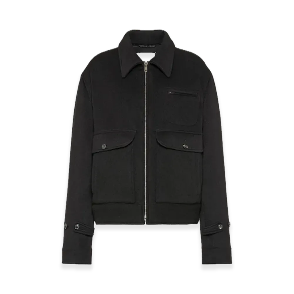 Maison Margiela Wool Cashmere Caban Jacket "Black"