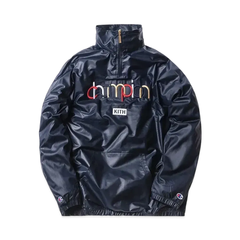 Kith Champion Quarter-Zip "Navy"