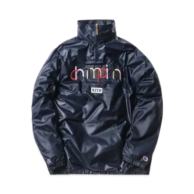 Kith Champion Quarter-Zip "Navy"