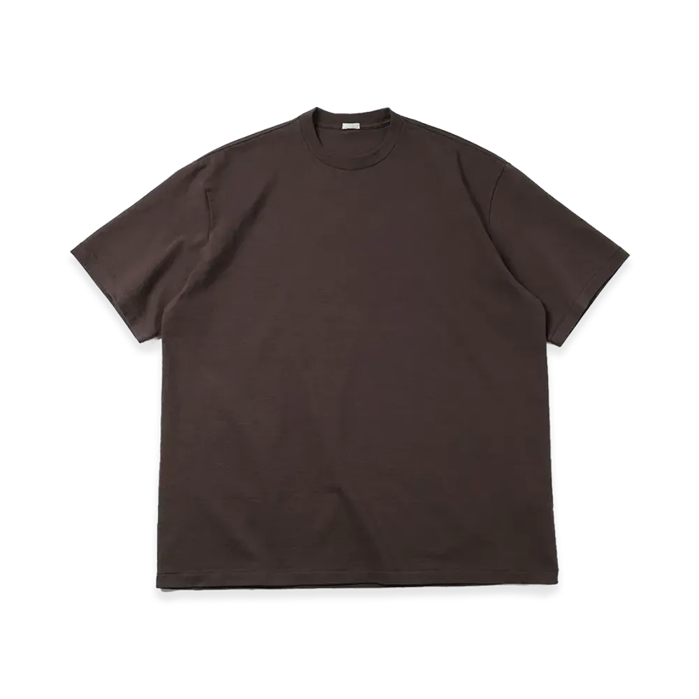 A.PRESSE Heavy Weight T-shirt "Brown"