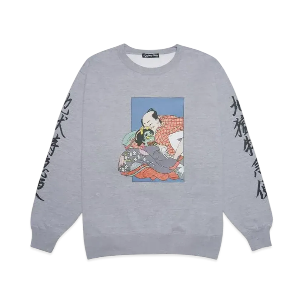 F-LAGSTUF-F "地獄特急便"SWEAT "GRAY"