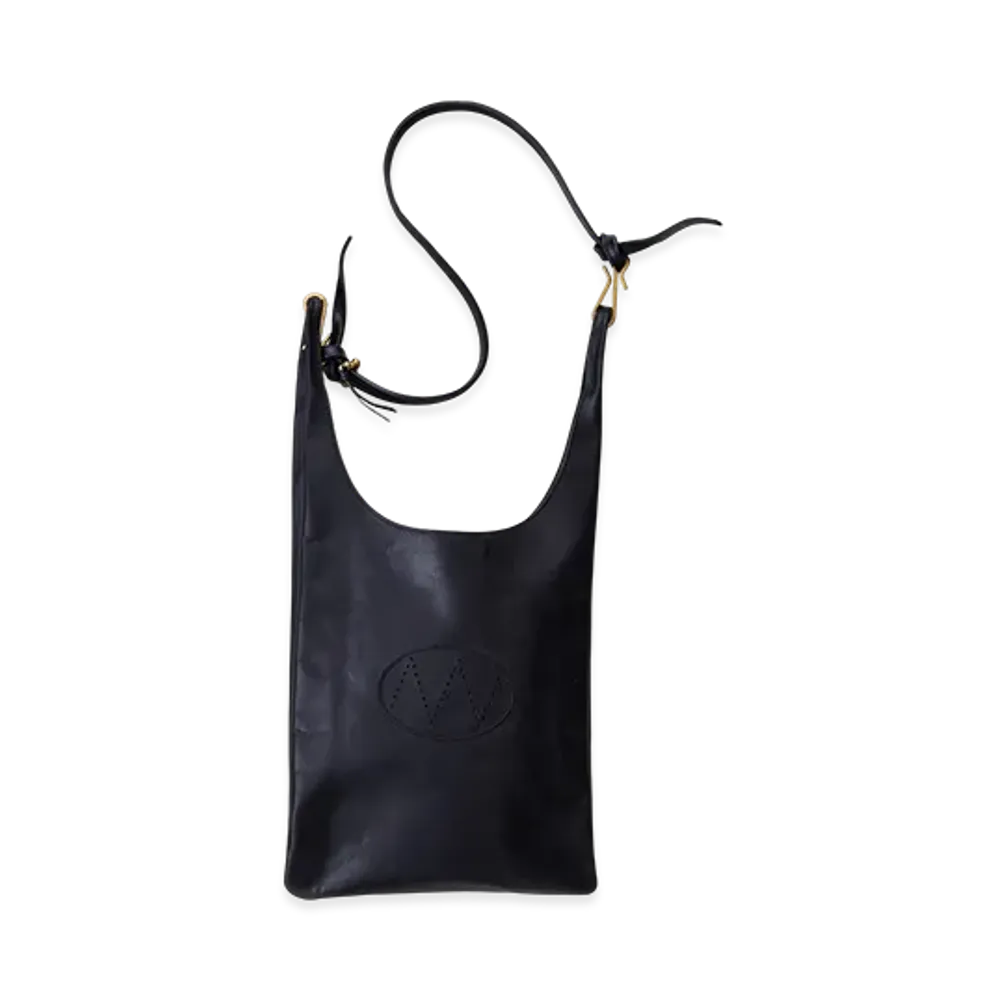 NICENESS Lowe.H.H Oiled Horse NN Shoulder Bag - Regular "Black"