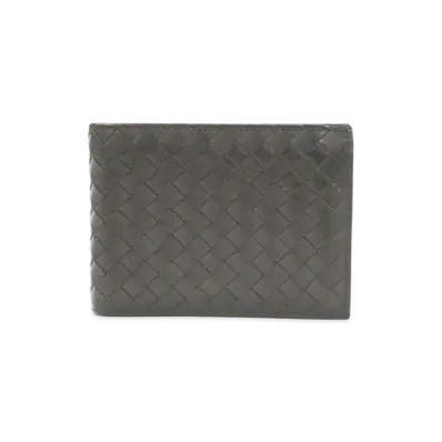 Bottega Veneta Intrecciato Wallet "Brown"