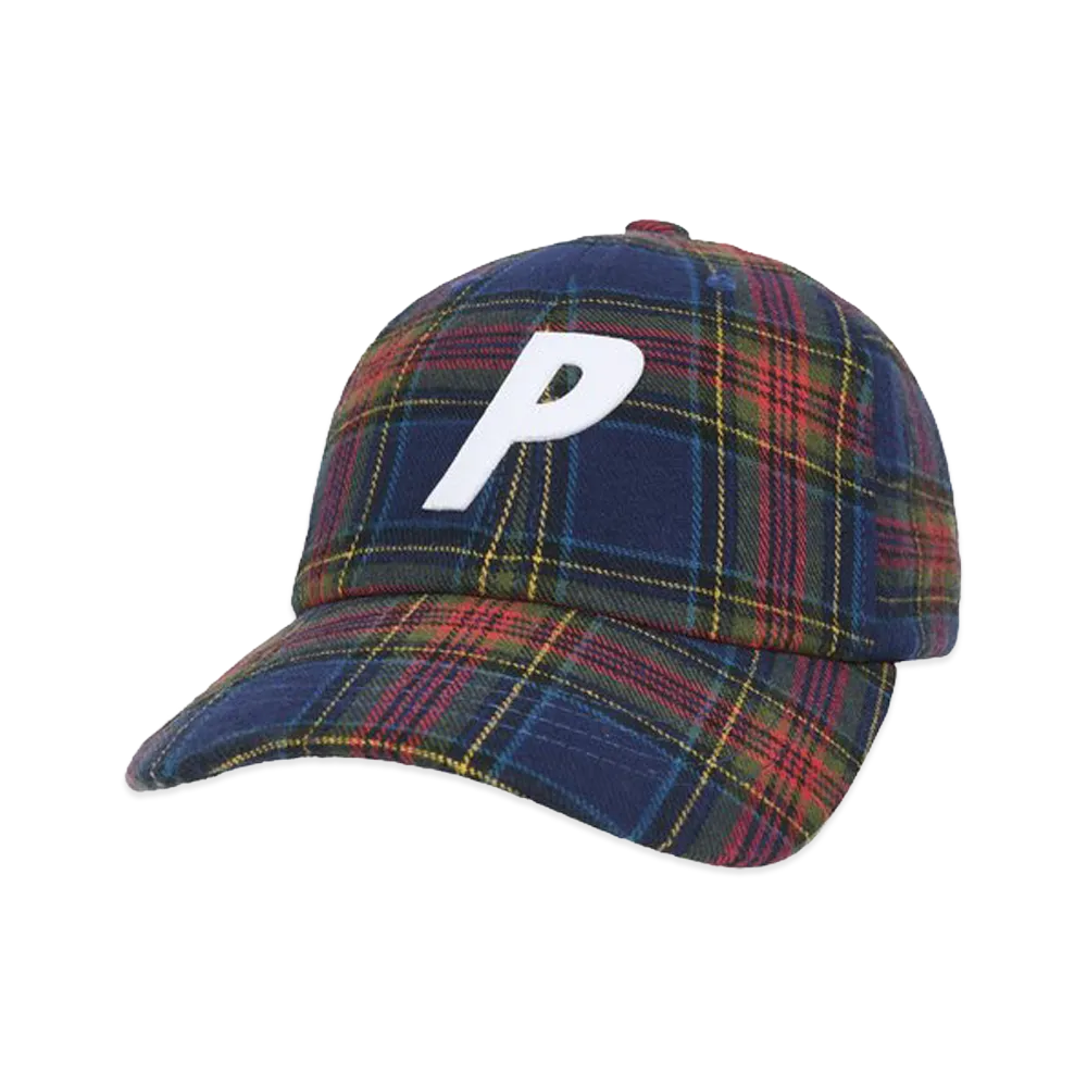 PALACE P 6-Panel "Navy Check"