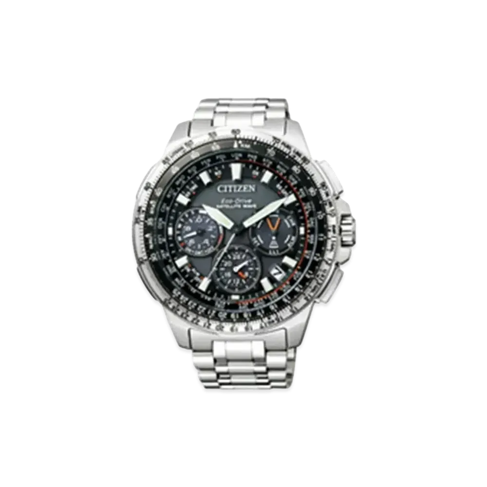 CITIZEN Promaster Eco-Drive GPS Satellite Radio Watch SKY Series Double Direct Flight Super CC9020-54E