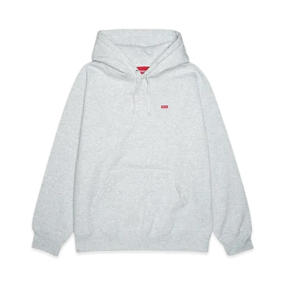 Supreme Small Box Hooded Sweatshirt "Ash Grey" (24FW)
