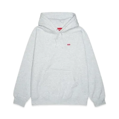 Supreme Small Box Hooded Sweatshirt "Ash Grey" (24FW)