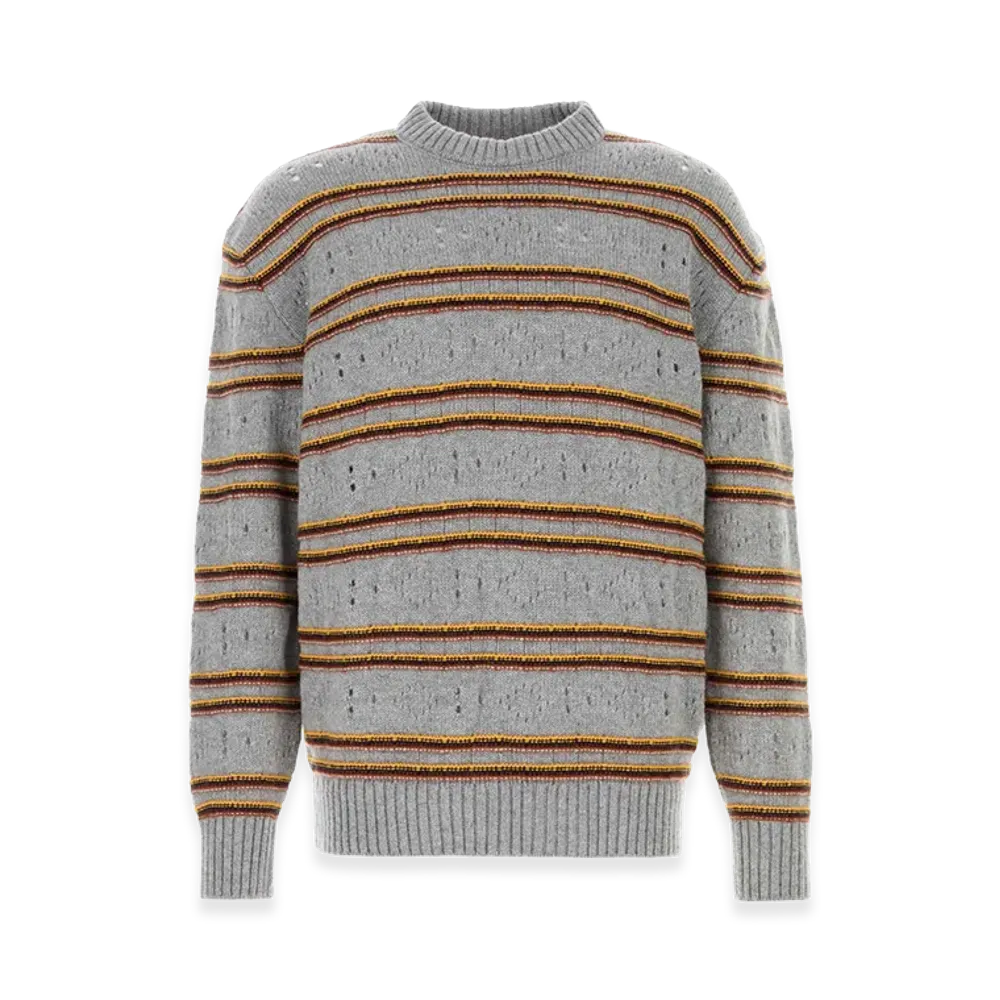 MARNI Embroidered Cashmere Sweater "White"