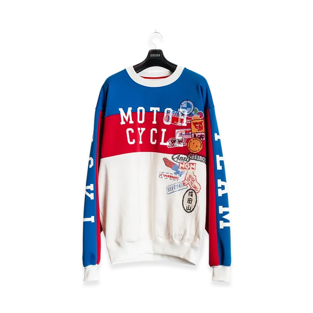 SEVESKIG Motorcycle Motard Shirt "Multi"