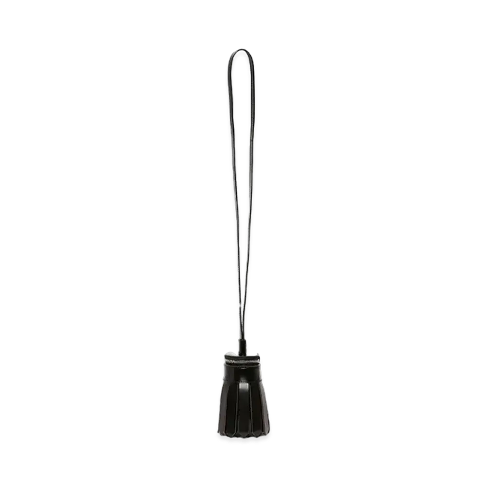 JW ANDERSON Mini Tassel Leather Cross-Body Bag "Black"