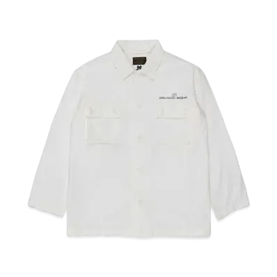 WACKO MARIA Jean-Michel Basquiat / Army Shirt "White"