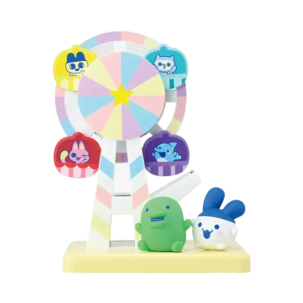 BANDAI "Ichiban Kuji" -Tamagotchi ~Spinning Discovery! Tamagotchi Paradise!~- Last One Prize Ferris Wheel Tape Cutter