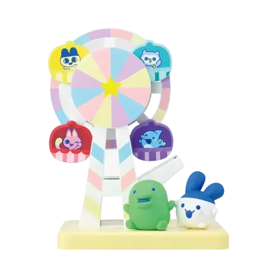 BANDAI "Ichiban Kuji" -Tamagotchi ~Spinning Discovery! Tamagotchi Paradise!~- Last One Prize Ferris Wheel Tape Cutter
