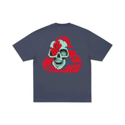 PALACE P3 Skull T-Shirt "Navy"