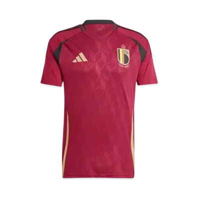 adidas Belgium National Team 24 Home Uniform "Team Coll Burgundy 2"