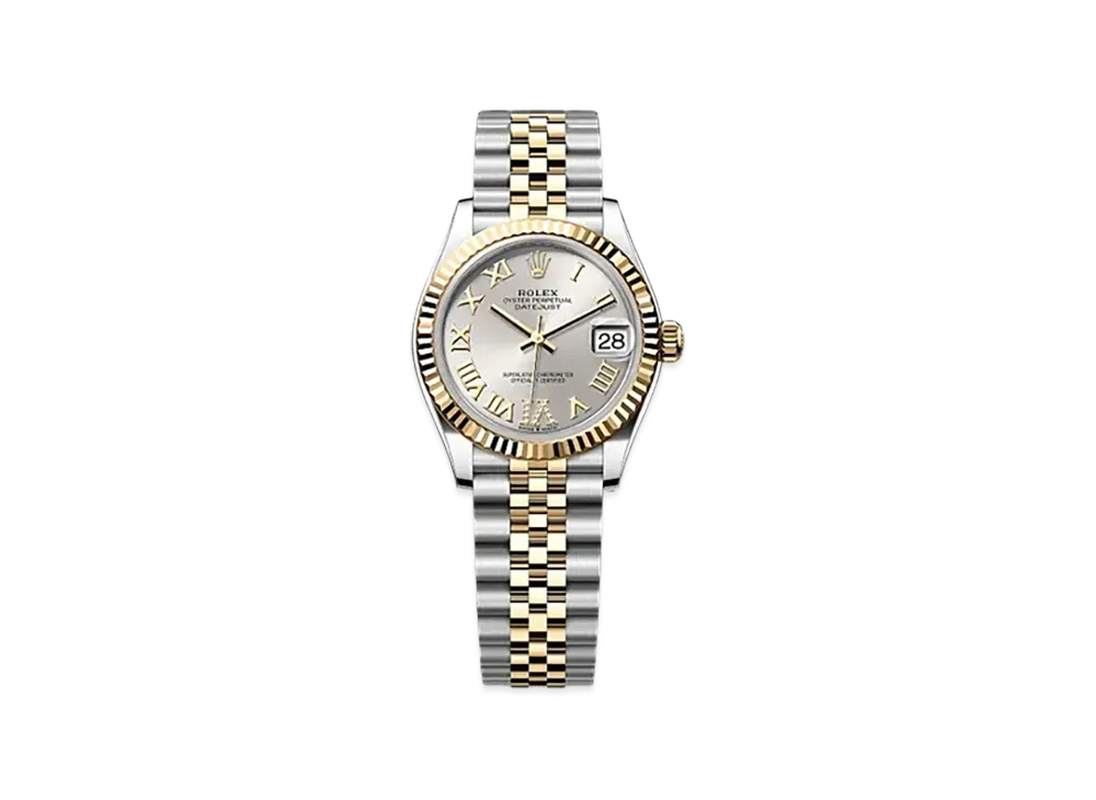 ROLEX Datejust 31mm Oystersteel & Yellow Gold 278273 "Silver"