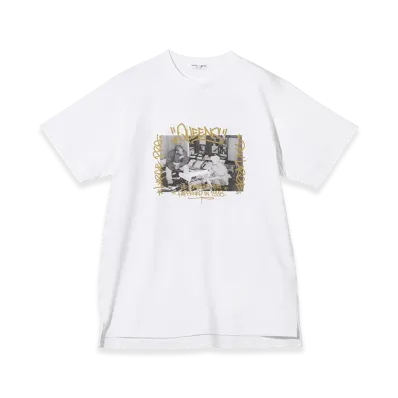 ENGINEERED GARMENTS EG X EXPANSION NY - QUEENS 1998 TEE "White"