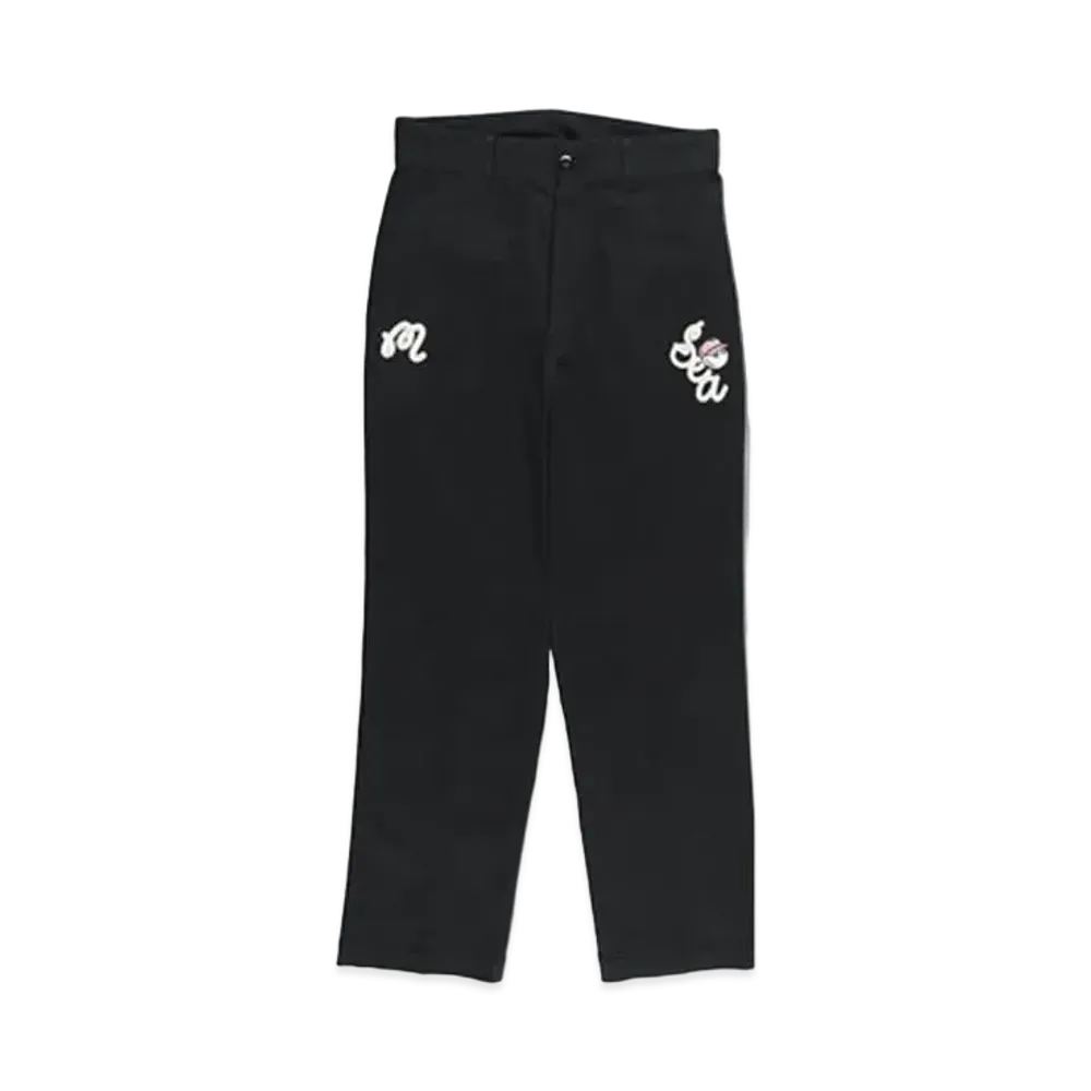 WIND AND SEA x Malbon Golf Chino Pants "Black"