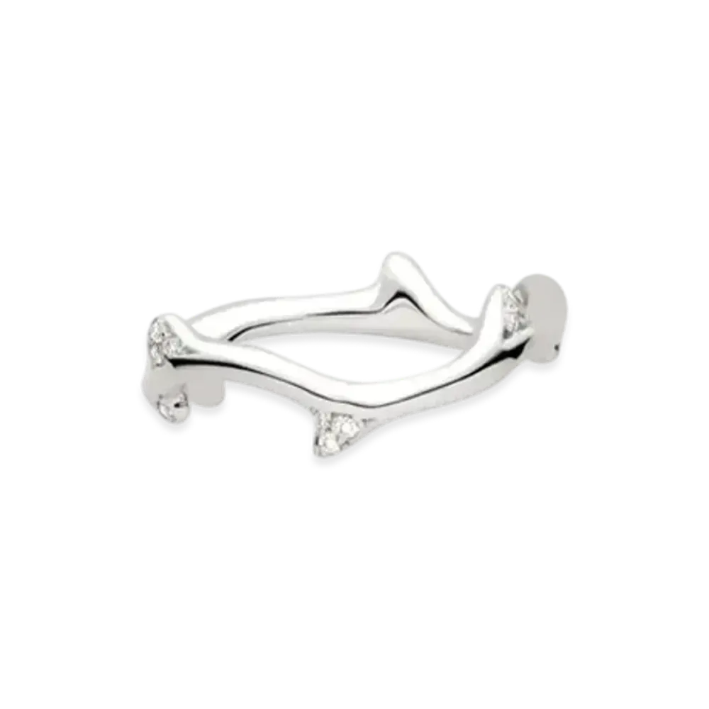 Dior Bois de Rose Earrings Ring "White Gold/Diamond"