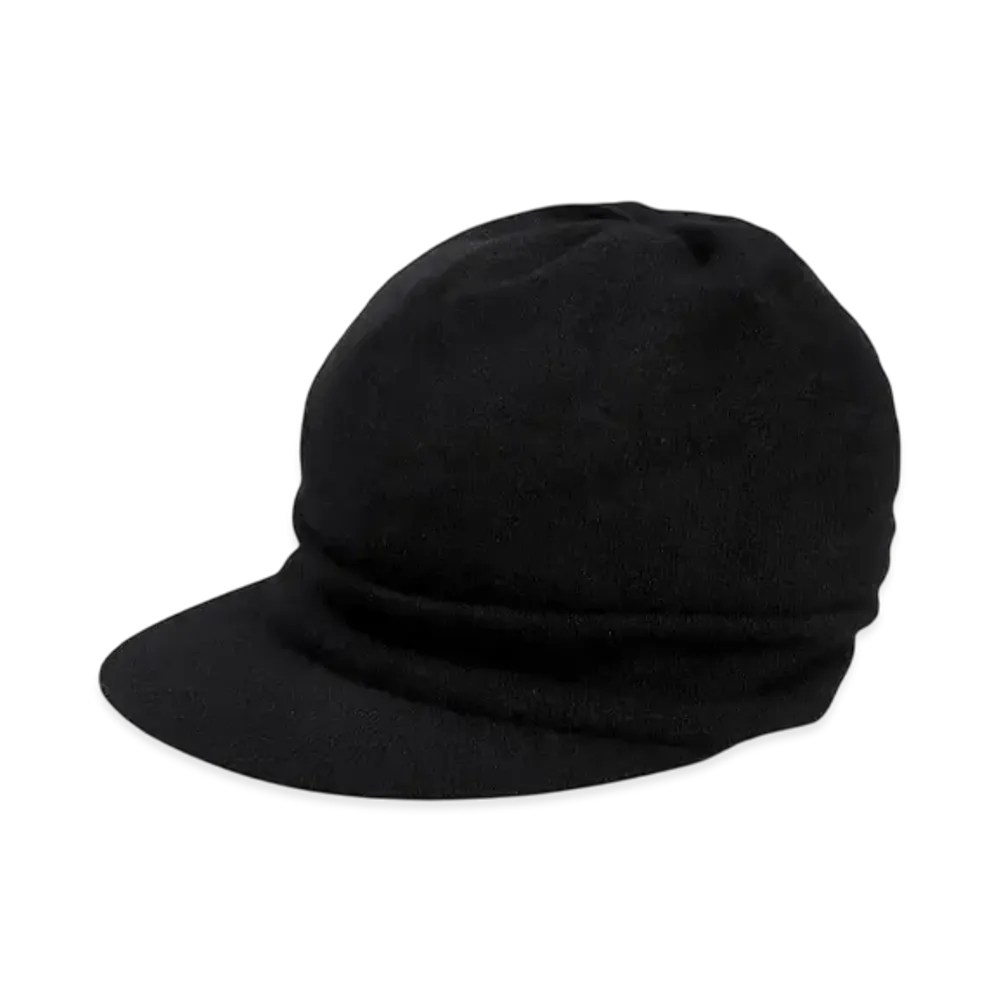 COMOLI Wool Knit Cap "Black"