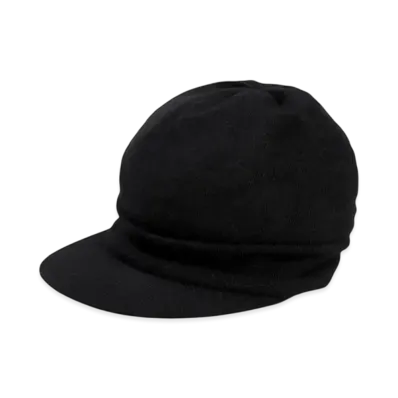 COMOLI Wool Knit Cap "Black"