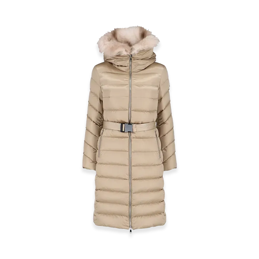 MONCLER Women's Jackets "Beige/Silver"
