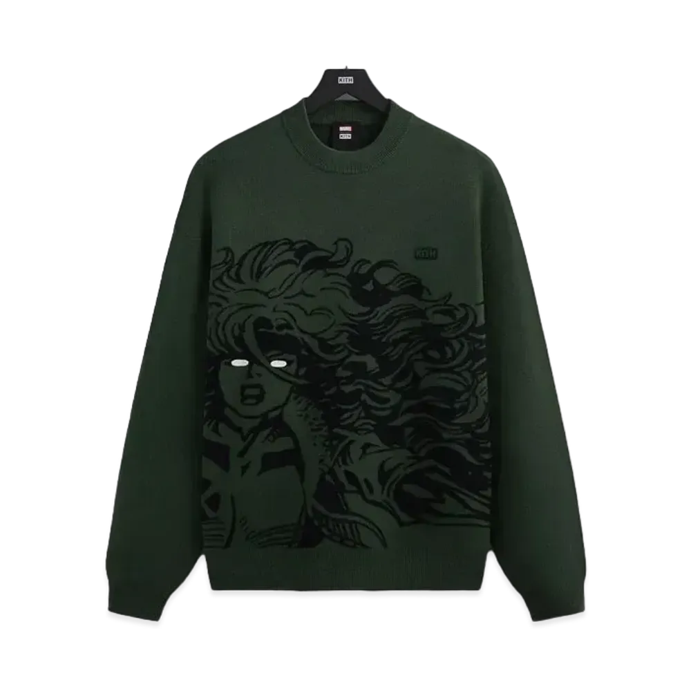 Kith x Marvel X-Men Rogue Crewneck "Conifer"