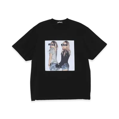 GOD SELECTION XXX Box Logo Twin Photo Tee GX-S26-ST-19 "Black"