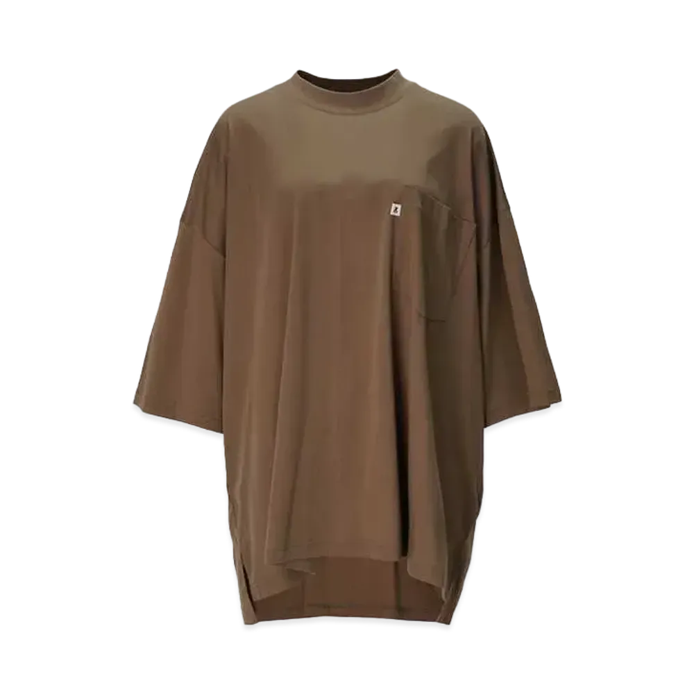 ANREALAGE Over Size Pocket Tee "Brown"