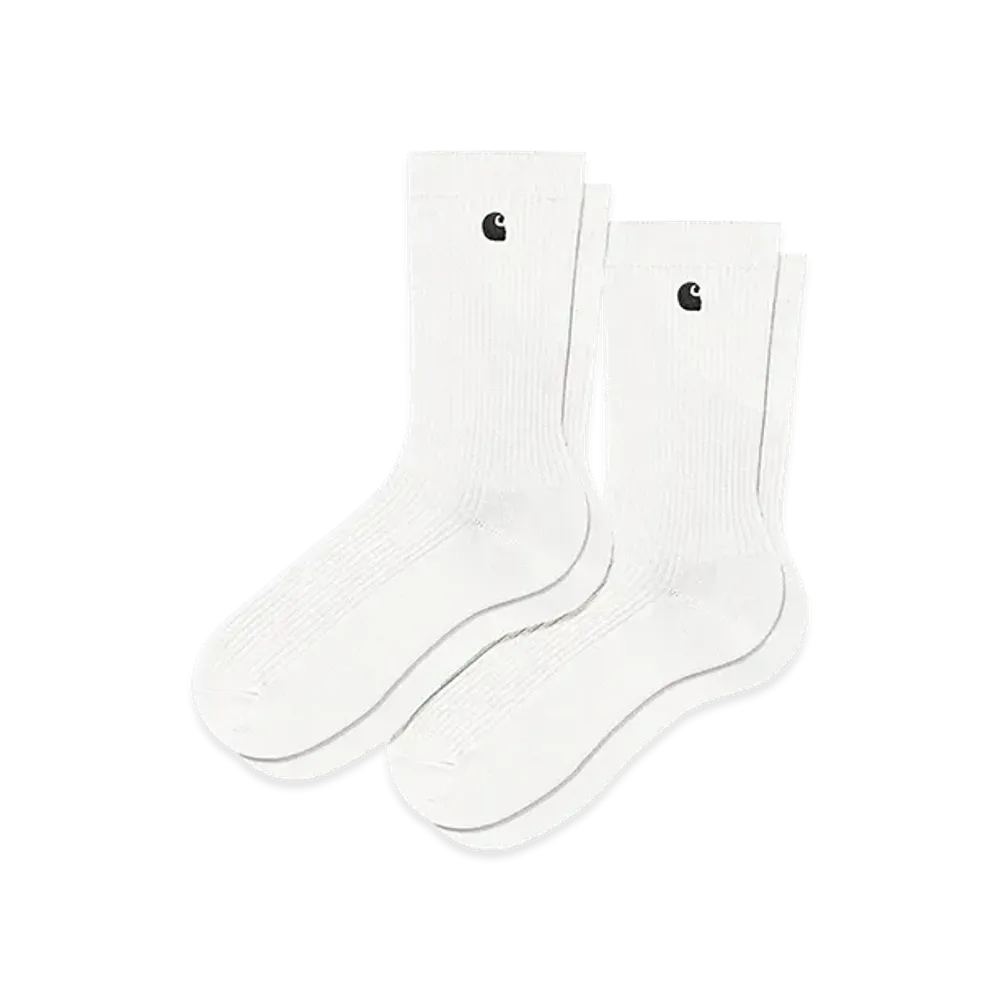 Carhartt WIP Madison Pack Socks "White/Black White/Black"