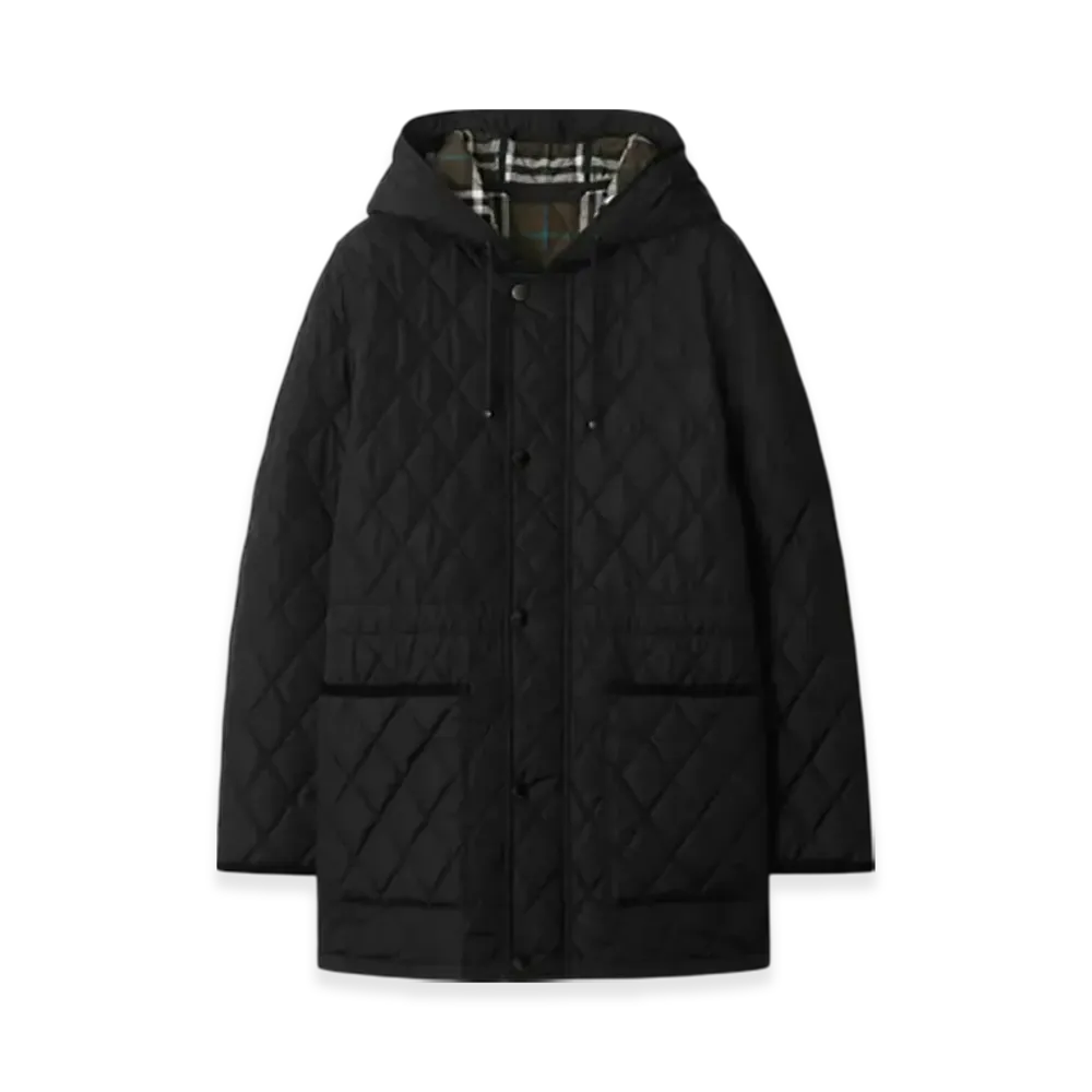 Burberry Quilting Nylon Parka "Black"