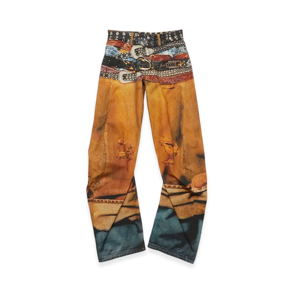 Acne Studios Loose Fit Jeans 2006M "Rust Orange"