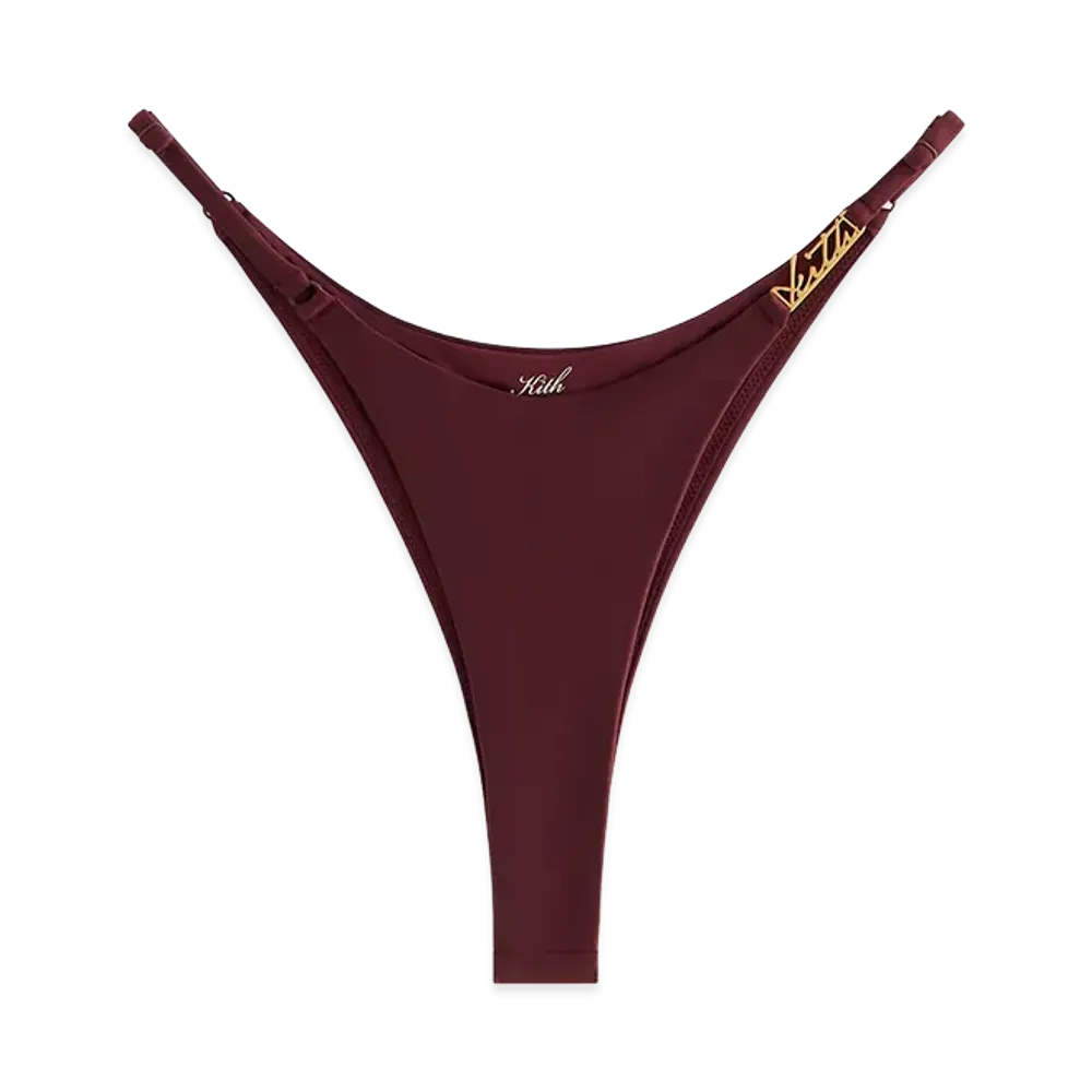 Kith Women's Bralyn Tanga Bikini Bottom "Magma"