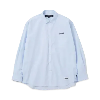 NEIGHBORHOOD Trad Shirt LS "Saxe"