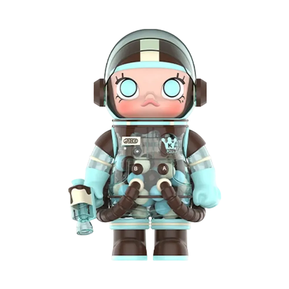 POP MART "MEGA COLLECTIONS" 400% SPACE MOLLY MINT CHOCOLATE