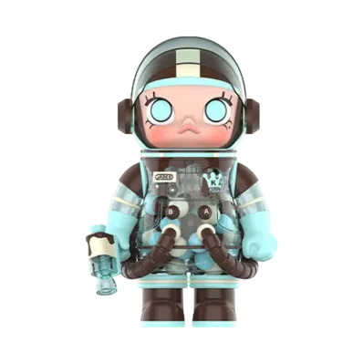 POP MART "MEGA COLLECTIONS" 400% SPACE MOLLY MINT CHOCOLATE