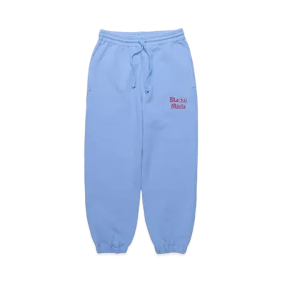 WACKO MARIA Washed Heavy Weight Sweat Pants "Blue"