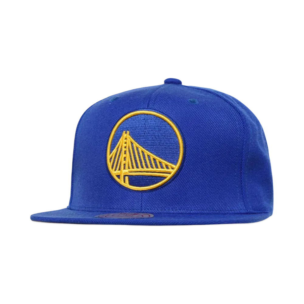 Mitchell&Ness NBA TEAM GROUND 2.0 SNAPBACK WARRIORS "BLUE"